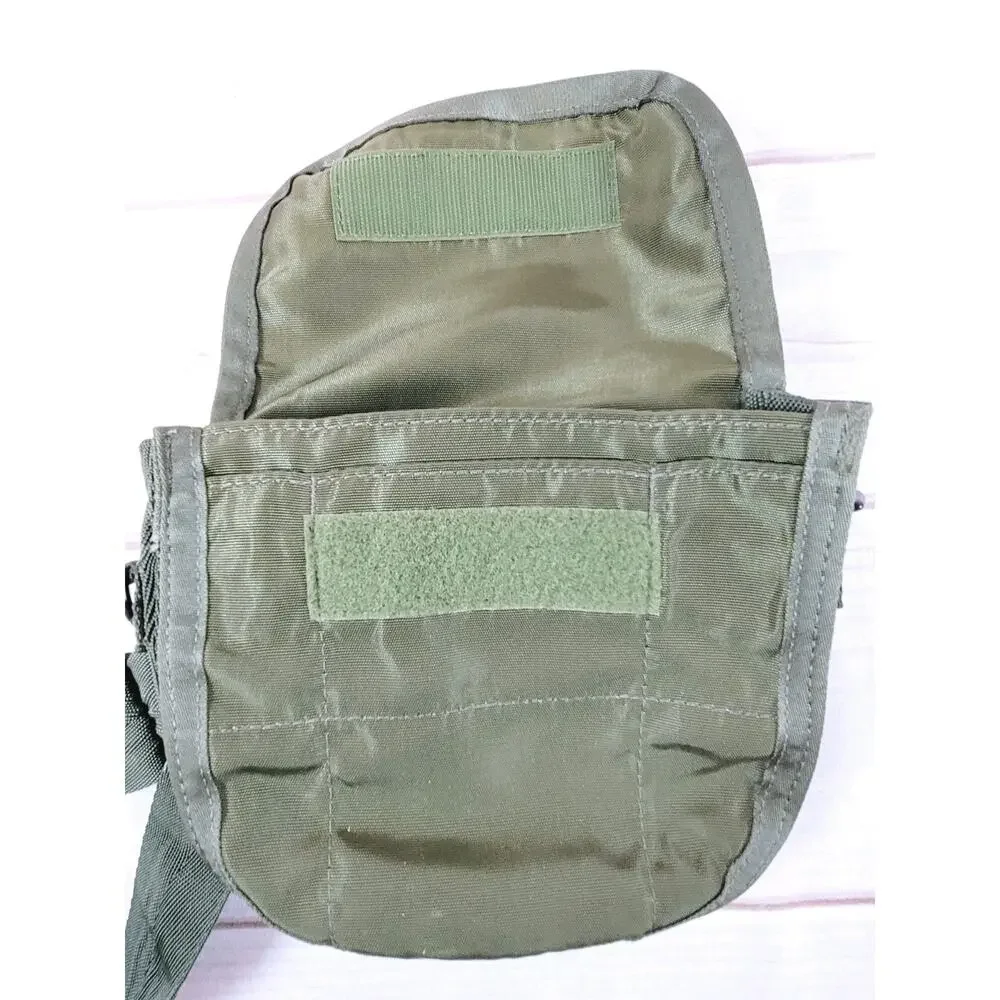 US Military Style Crossbody Tactical Battle Ammo Bag Green